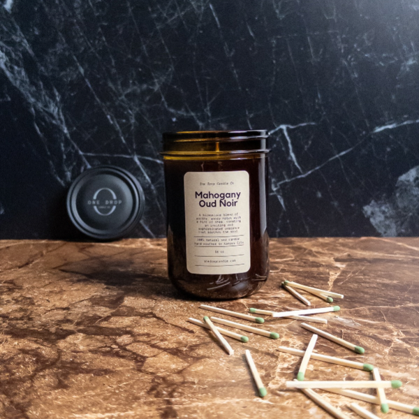 Mahogany Oud Noir - Soy Candle