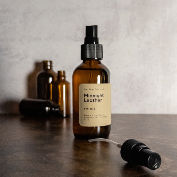 Midnight Leather - Room + Linen Spray