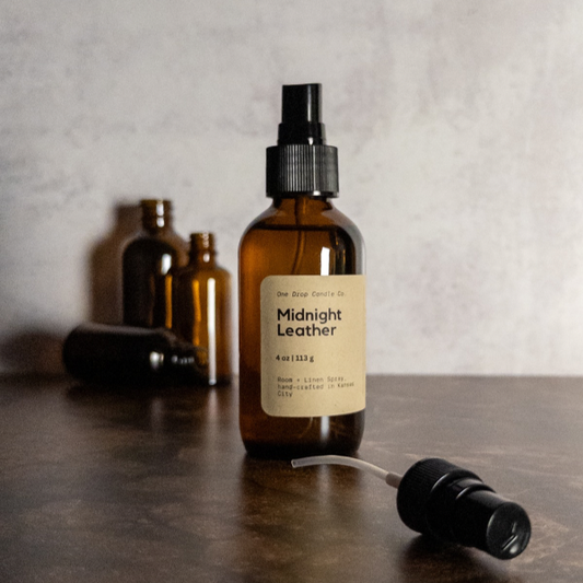Midnight Leather - Room + Linen Spray