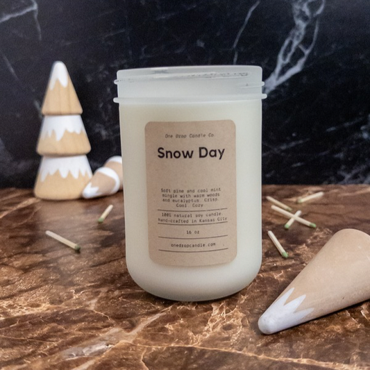 Snow Day - 16oz Soy Candle (Winter Exclusive)