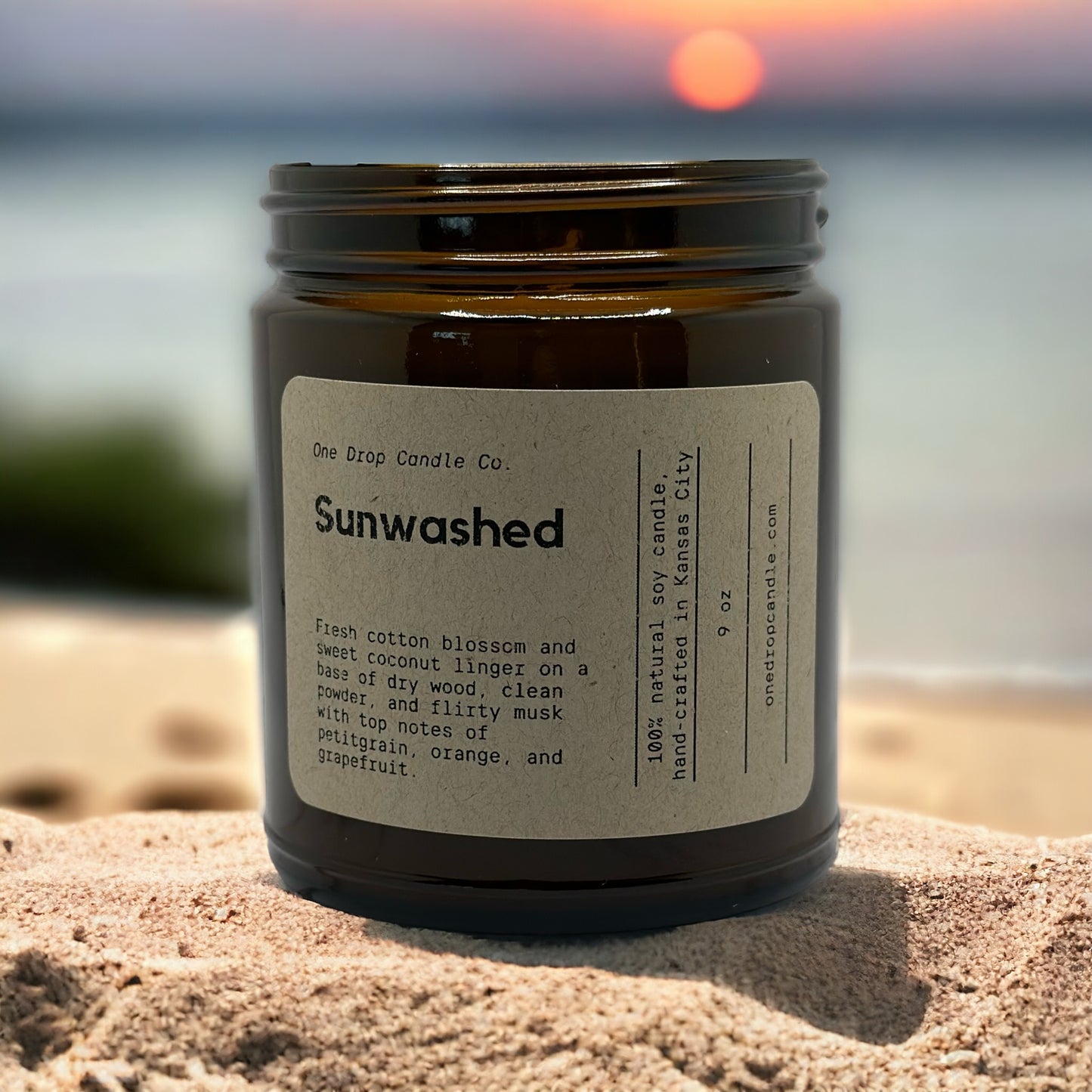 Sunwashed (Exclusive Drop) - 9oz Soy Candle