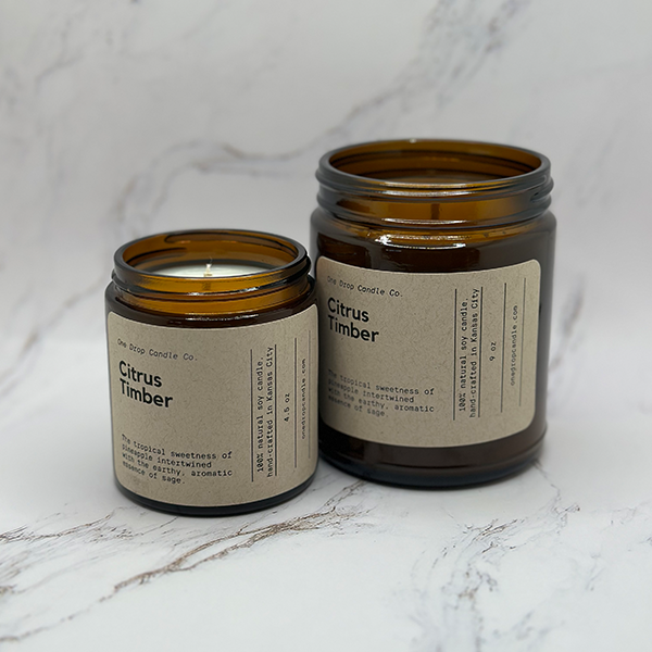 Citrus Timber - Soy Candle