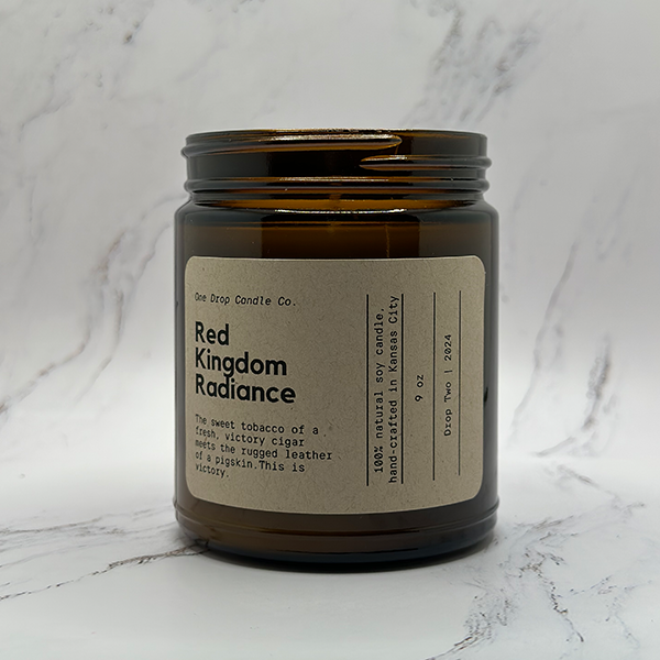 Red Kingdom Radiance (Exclusive Drop) - 9oz Soy Candle